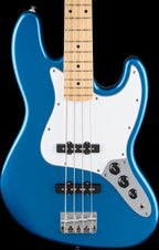 Fender Standard Jazz Bass Maple FB - White Pickguard Aqua Marine Metallic