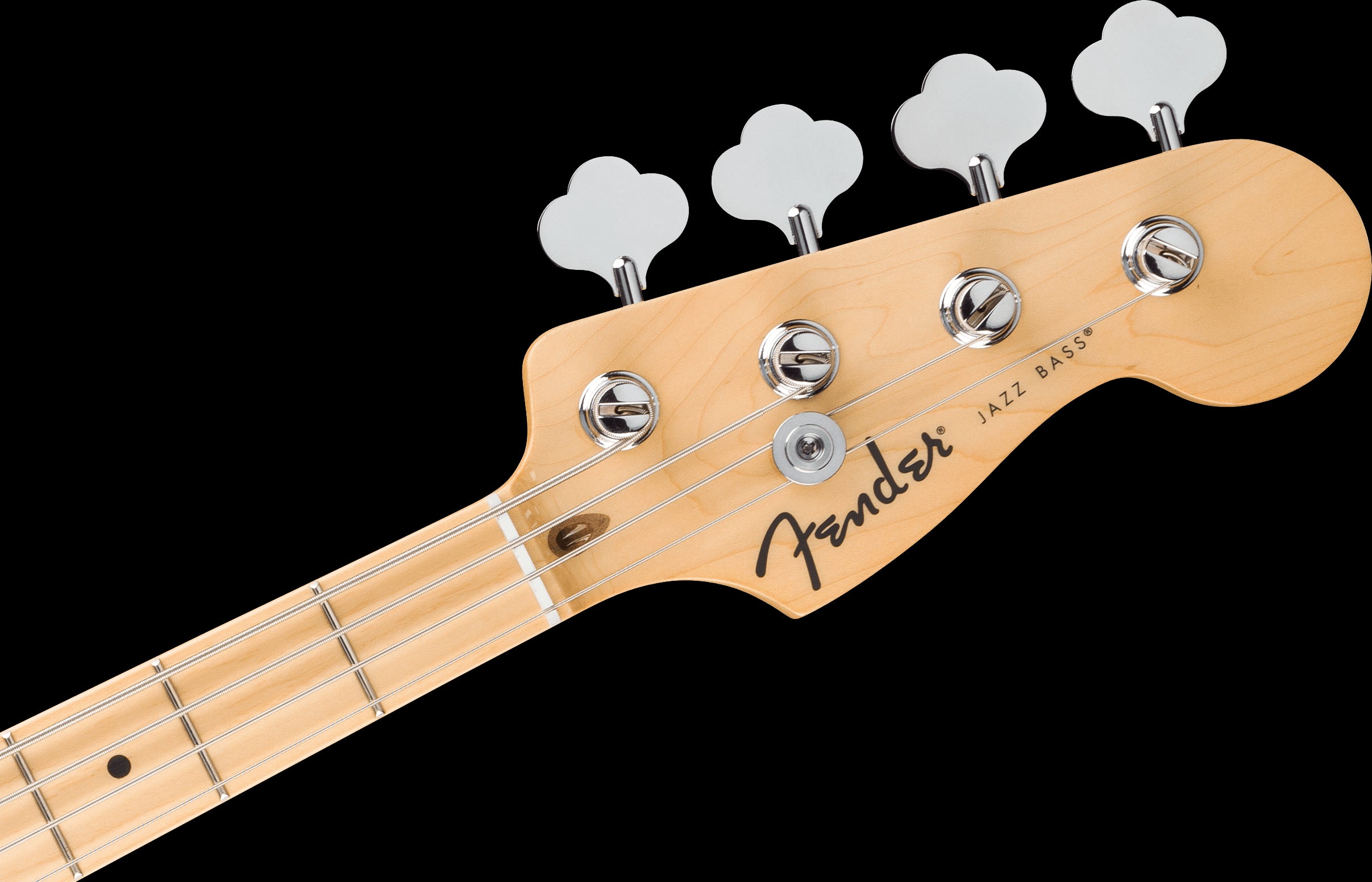 Fender Standard Jazz Bass Maple FB - White Pickguard Aqua Marine Metallic