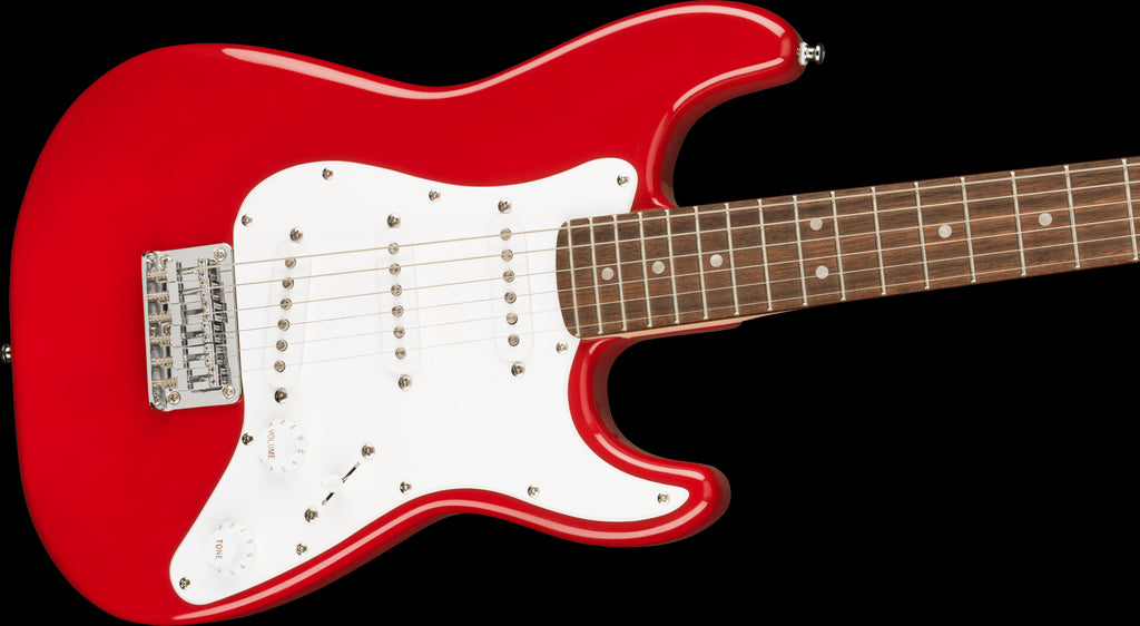 Squier Mini Stratocaster Electric Guitar w/Laurel Fretboard - Dakota Red