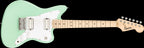 Squier Mini Jazz HH Electric Guitar w/Maple Fretboard - Surf Green
