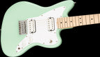 Squier Mini Jazz HH Electric Guitar w/Maple Fretboard - Surf Green