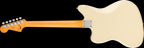 Squier J Mascis Signature Model Jazzmaster Electric Guitar with Laurel Fretboard in Vintage White