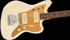 Squier J Mascis Signature Model Jazzmaster Electric Guitar with Laurel Fretboard in Vintage White