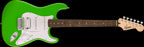 Squier Sonic Strat HSS Lrl FB White Pickguard Lime Green