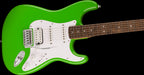 Squier Sonic Strat HSS Lrl FB White Pickguard Lime Green