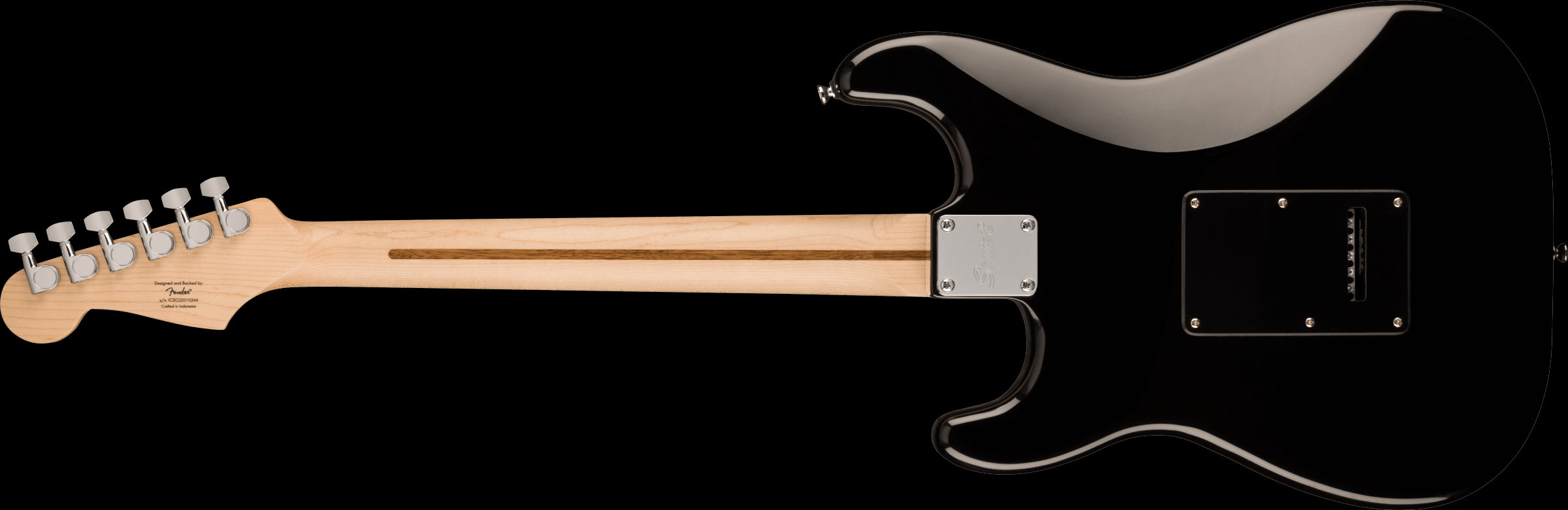 Squier Sonic Stratocaster HSS Electric Guitar with Maple Fretboard - Black