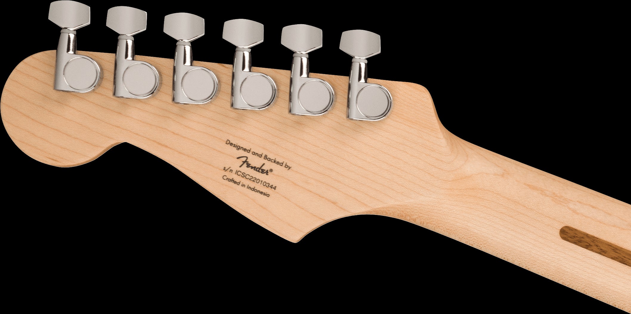 Squier Sonic Stratocaster HSS Electric Guitar with Maple Fretboard - Black