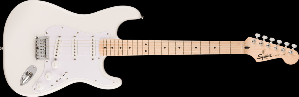 Squier Sonic Stratocaster HT Electric Guitar with Maple Fretboard - Arctic White
