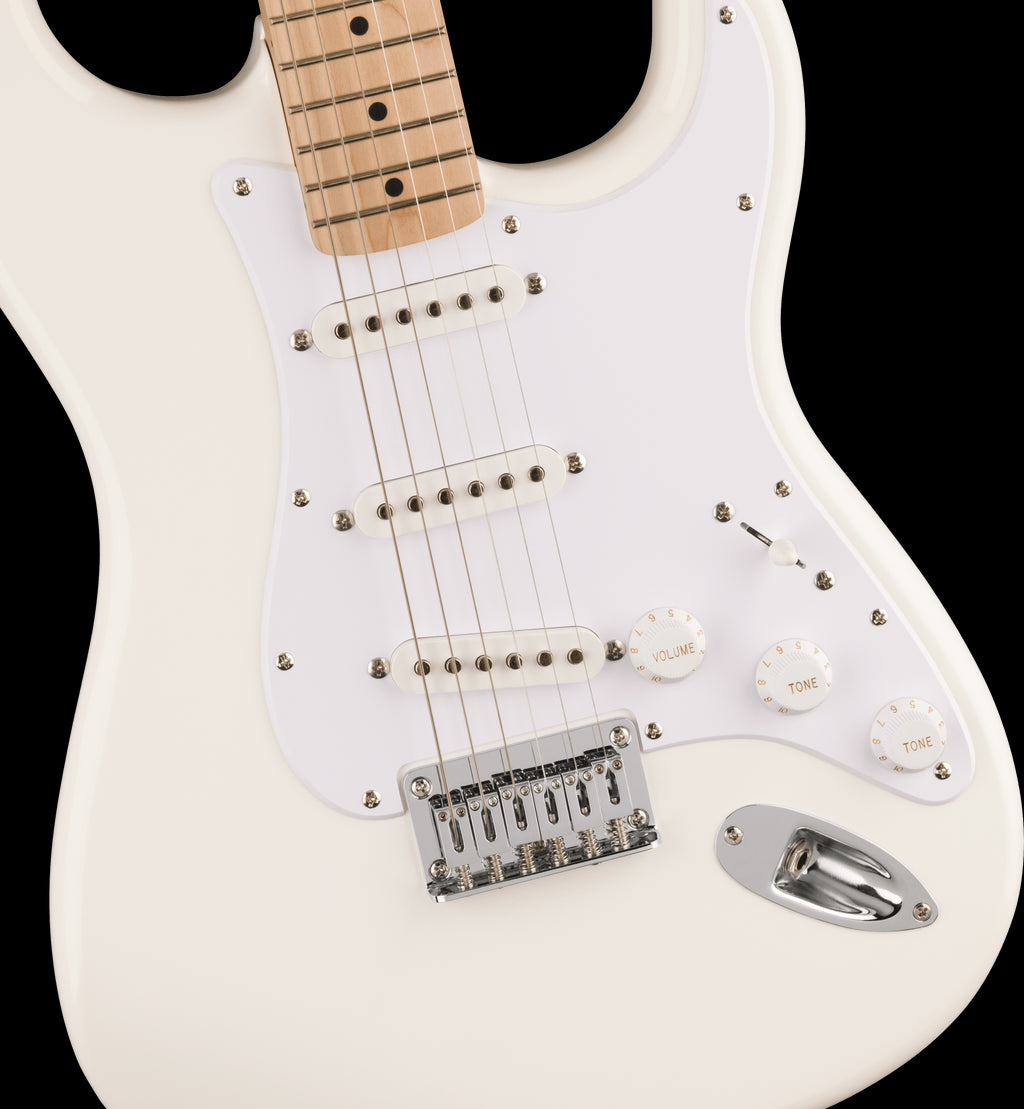 Squier Sonic Stratocaster HT Electric Guitar with Maple Fretboard - Arctic White