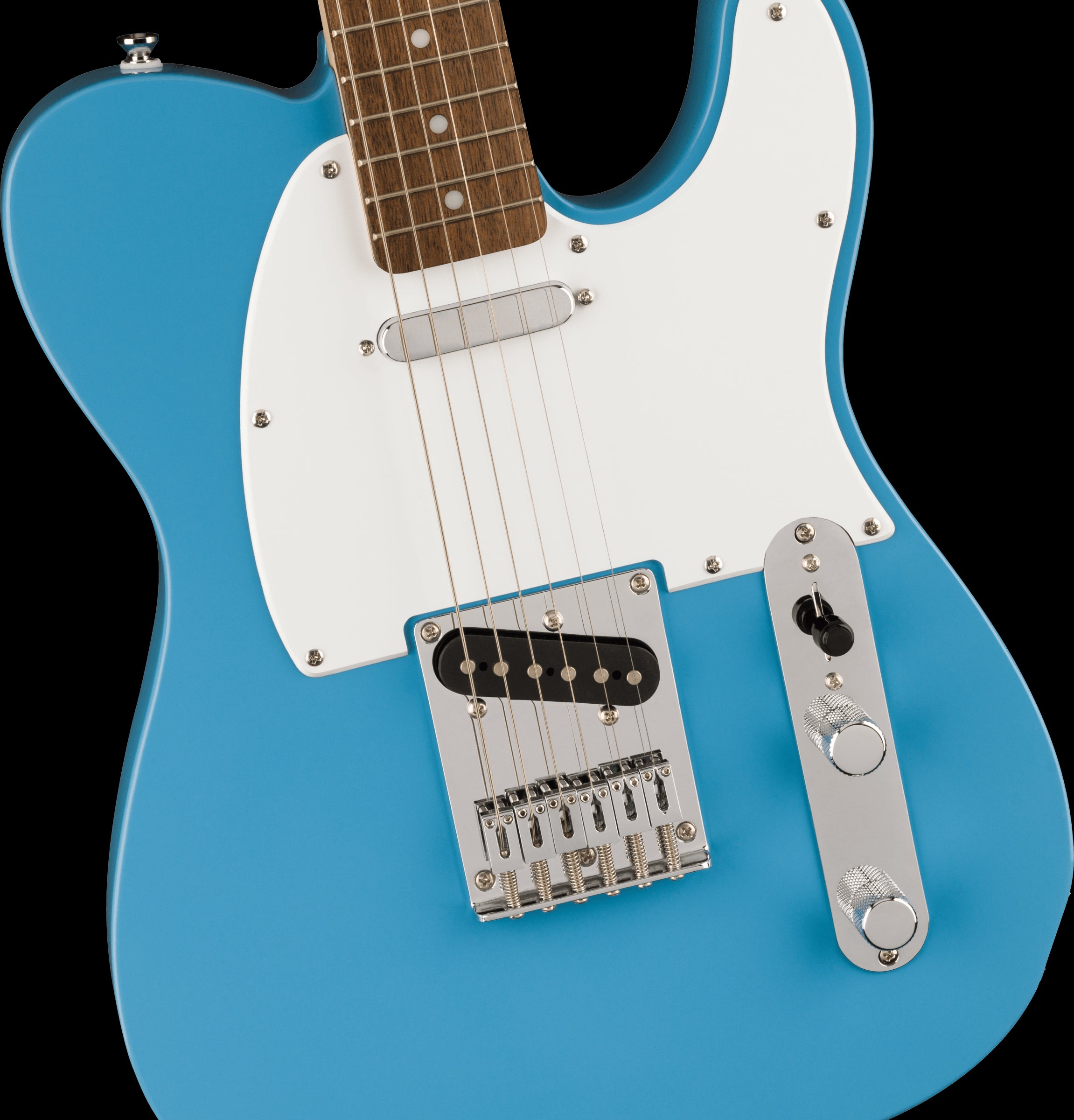 Squier Sonic Tele Lrl FB White Pickguard California Blue