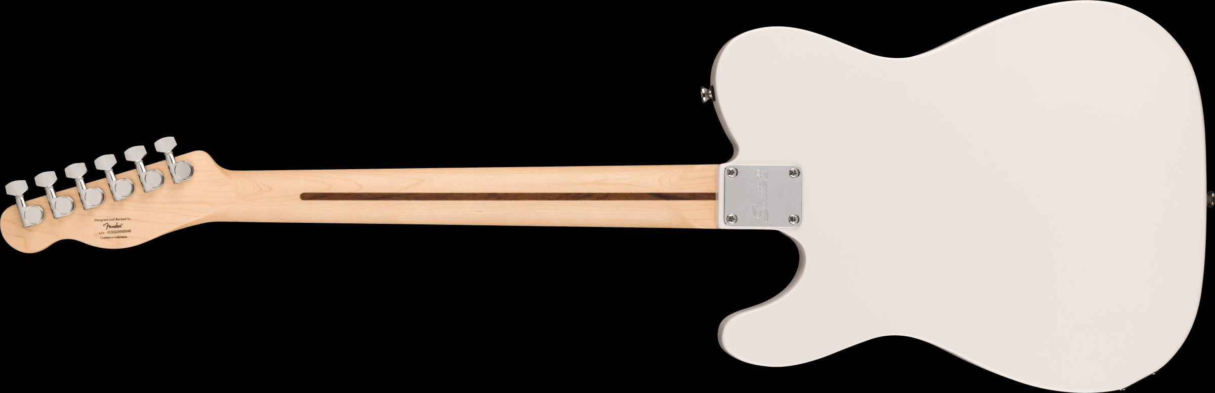 Squier Sonic Esquire H with Maple Fretboard - Arctic White
