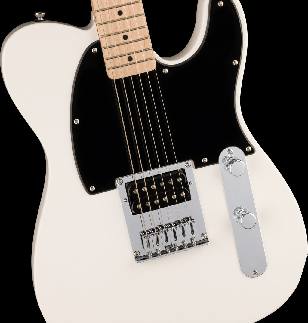 Squier Sonic Esquire H with Maple Fretboard - Arctic White