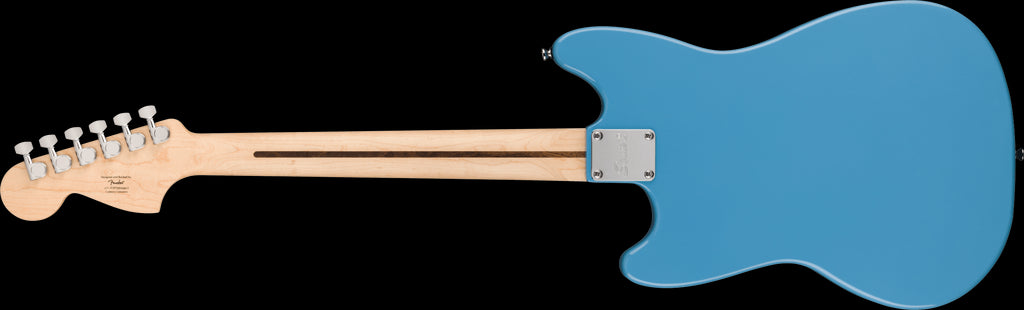 Squier Sonic Mustang HH Lrl FB Black Pickguard California Blue