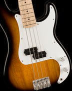 Squier Sonic P Bass with Maple Fretboard in 2 Col Burst