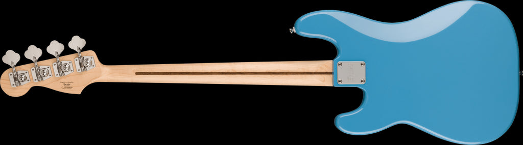 Squier Sonic P Bass Map FB White Pickguard California Blue