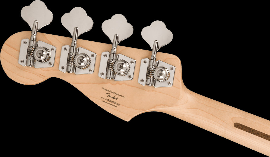 Squier Sonic P Bass Map FB White Pickguard California Blue