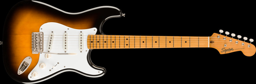 Squier Classic Vibe 50s Stratocaster Electric Guitar - Maple Neck - 2-Colour Sunburst