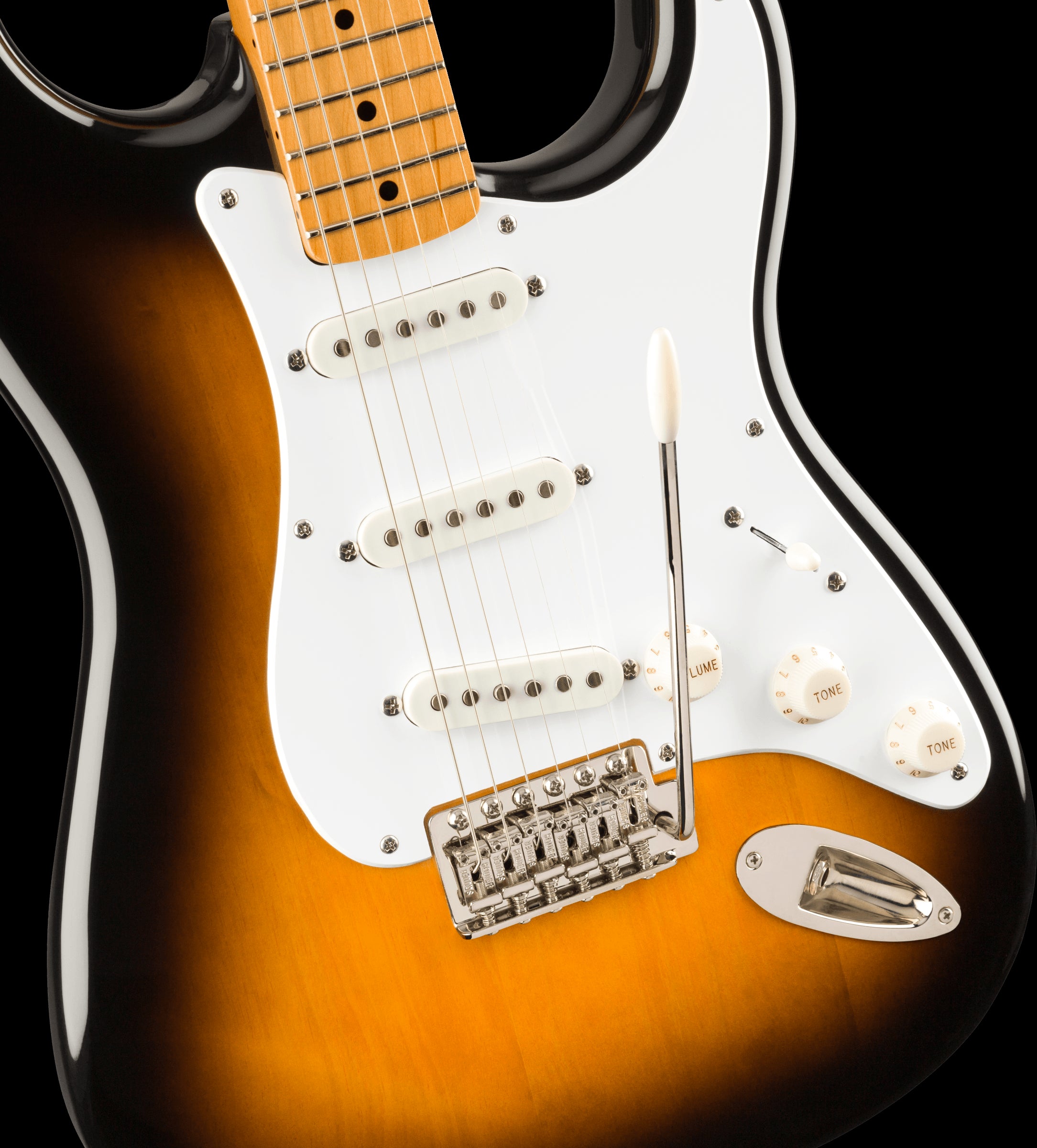 Squier Classic Vibe 50s Stratocaster Electric Guitar - Maple Neck - 2-Colour Sunburst