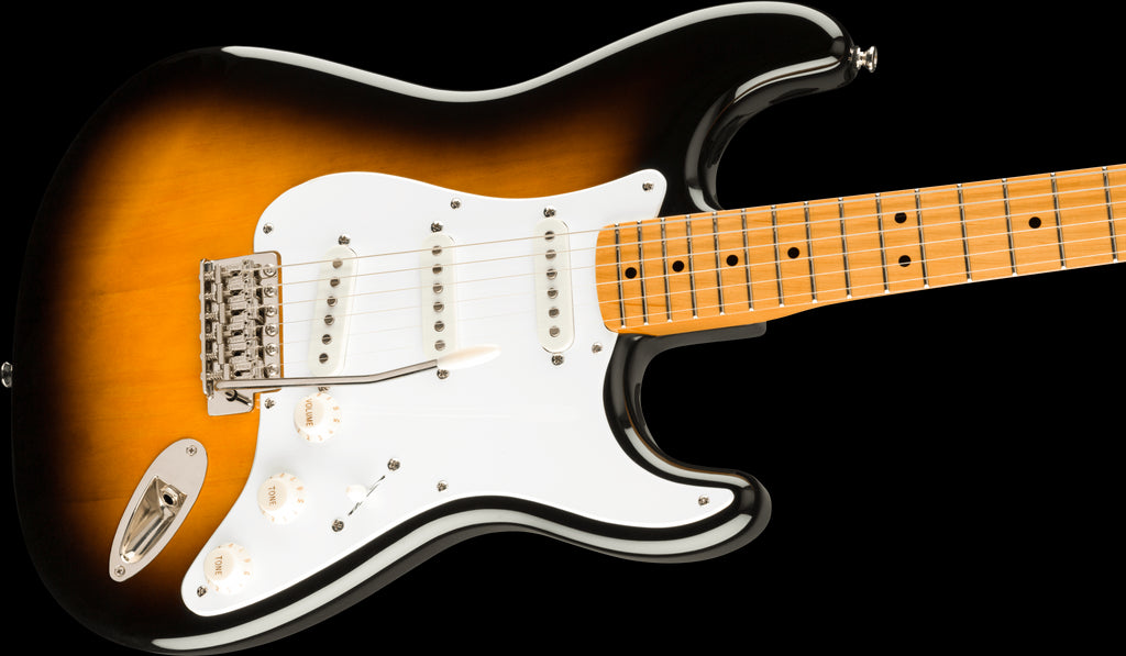 Squier Classic Vibe 50s Stratocaster Electric Guitar - Maple Neck - 2-Colour Sunburst