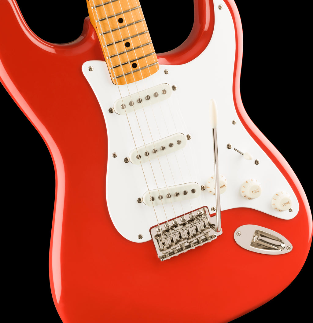 Squier Classic Vibe 50s Stratocaster Electric Guitar - Maple Neck - Fiesta Red