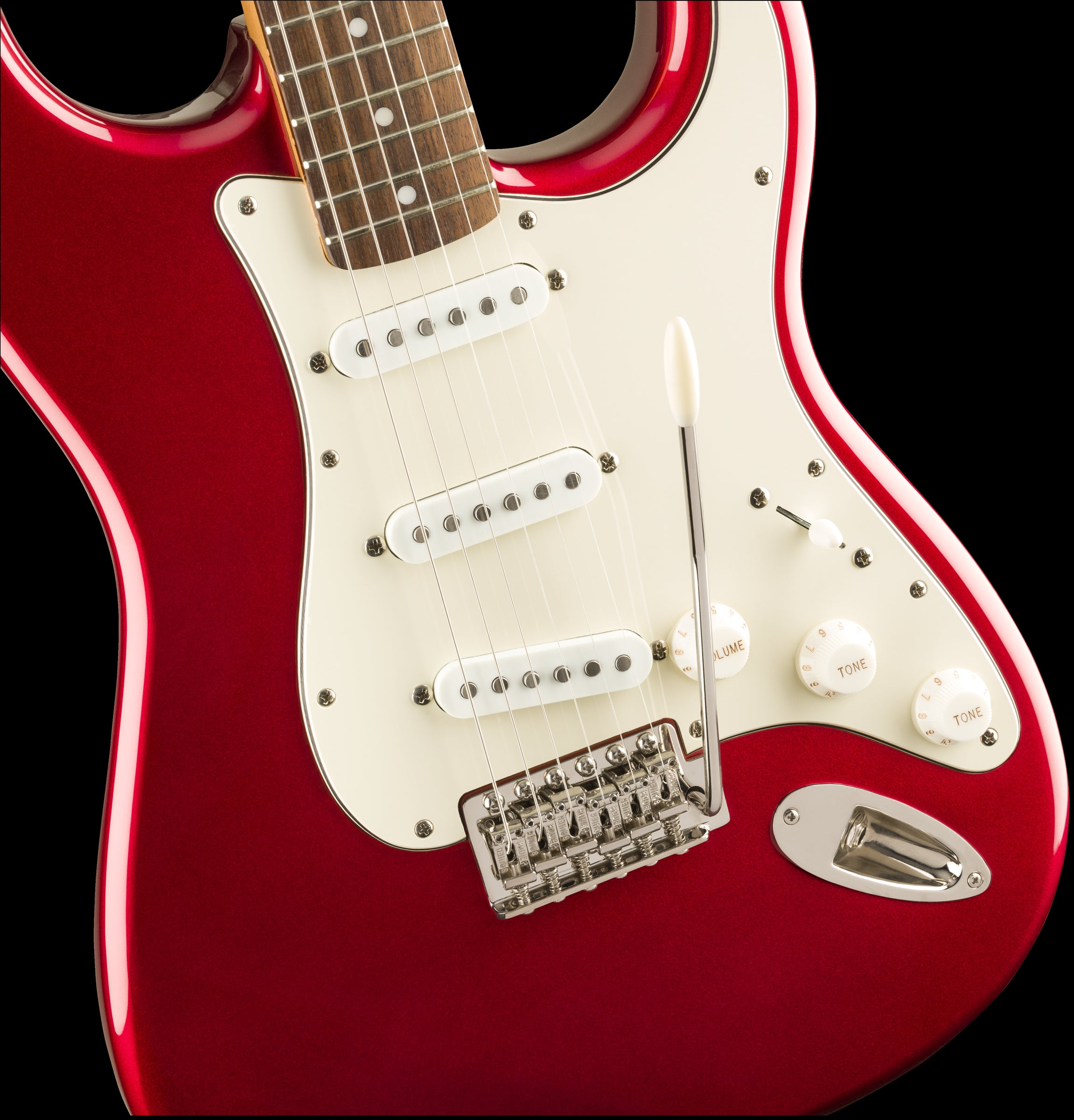 Squier Classic Vibe 60s Stratocaster Electric Guitar LRL Candy Apple Red