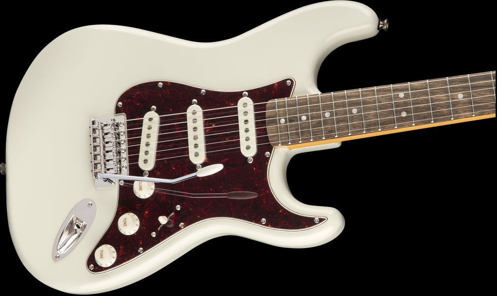 Squier Classic Vibe 70s Stratocaster Electric Guitar - Laurel Fretboard - Olympic White