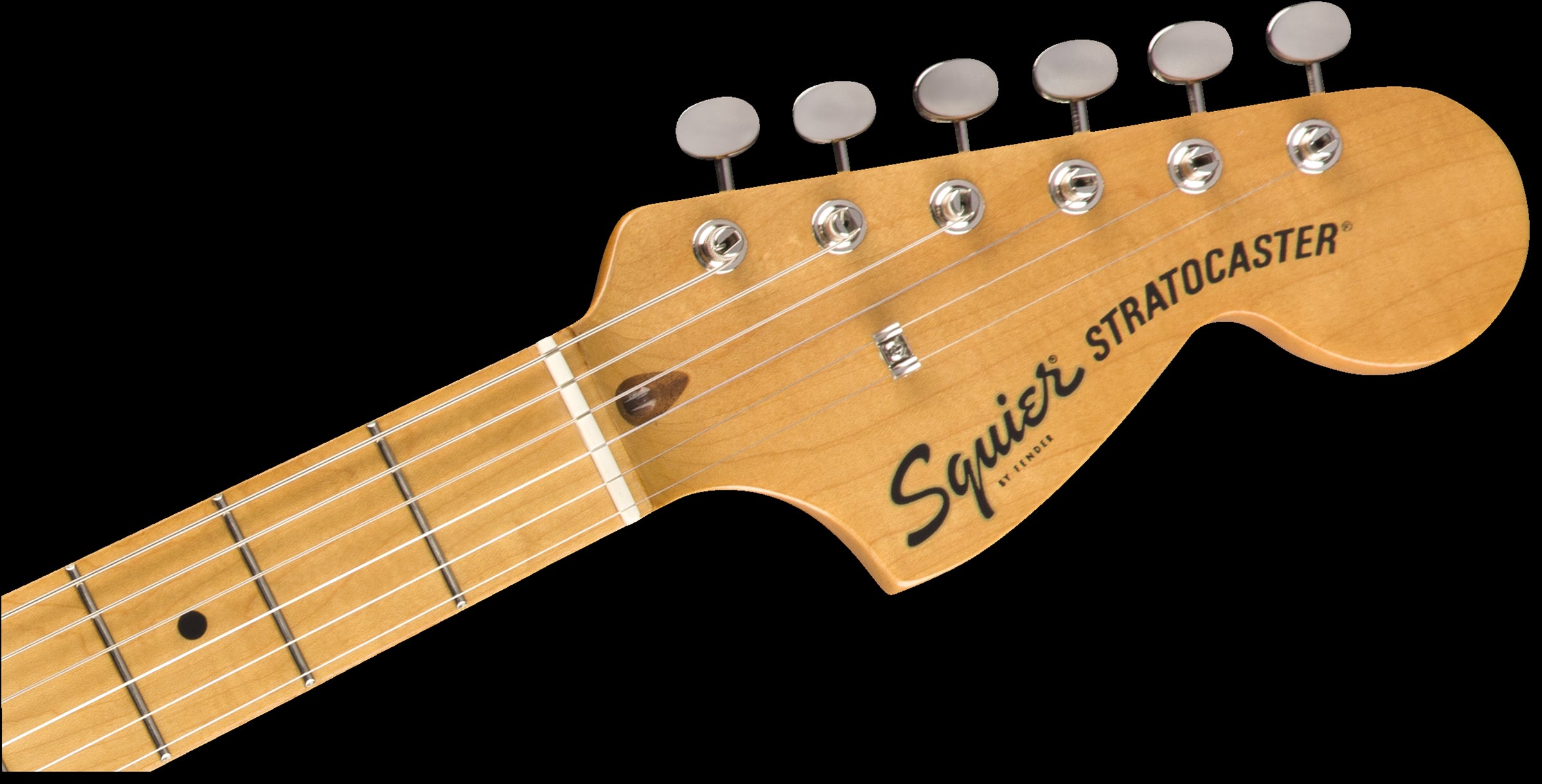 Squier Classic Vibe 70s Stratocaster HSS Electric Guitar - Maple Neck - Black