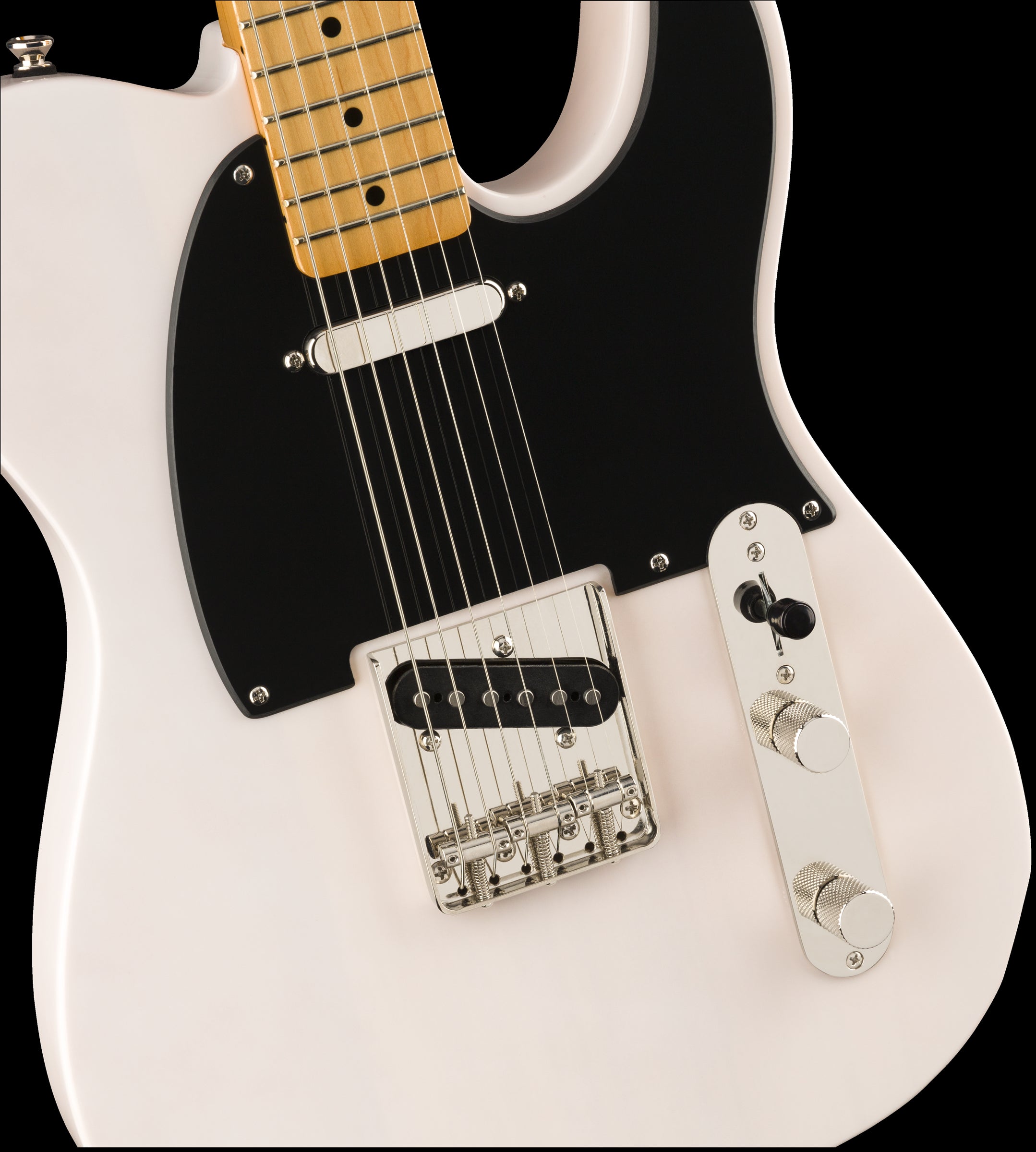Squier Classic Vibe 50s Telecaster Electric Guitar - Maple Neck - White Blonde