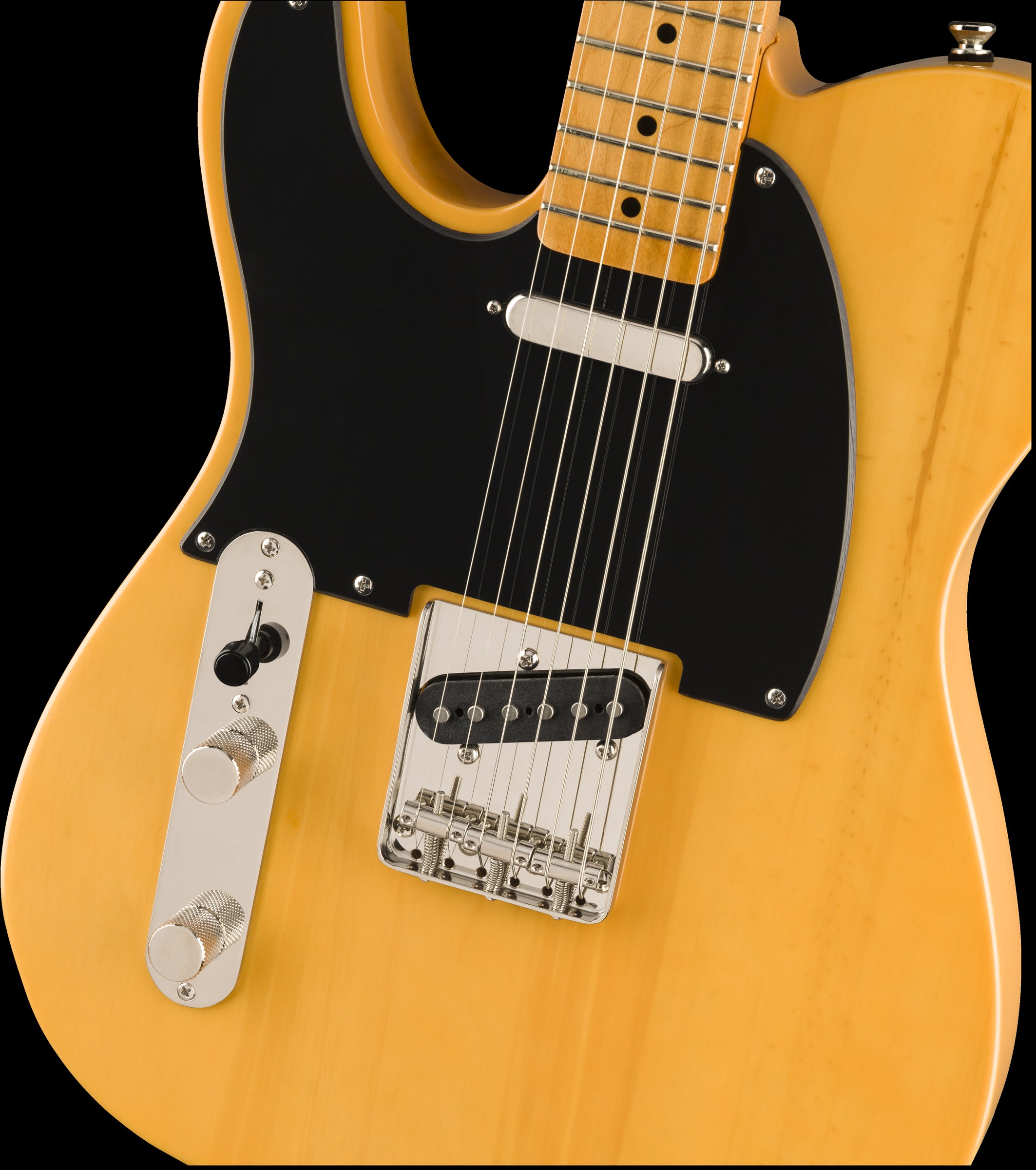 Squier Classic Vibe 50s Telecaster Left-Handed Electric Guitar - Maple Neck - Butterscotch Blonde
