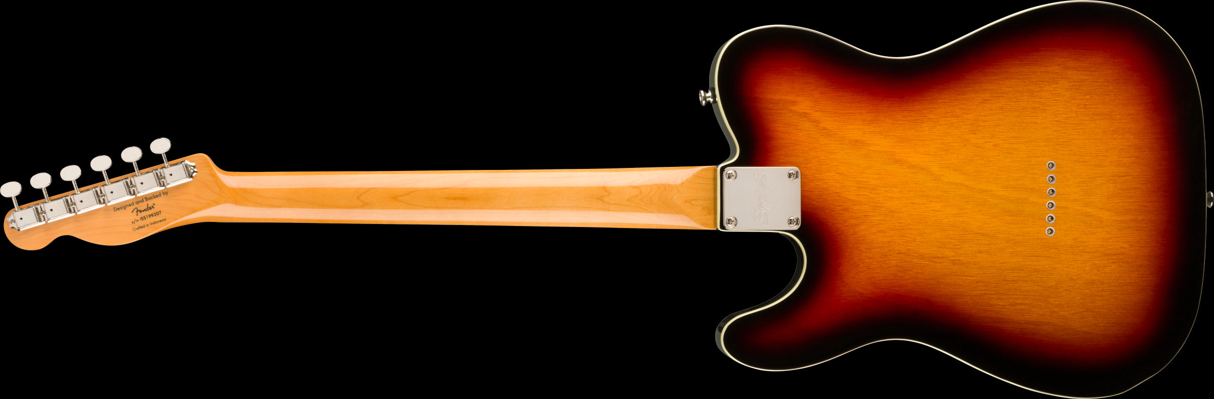 Squier Classic Vibe 60s Custom Telecaster Electric Guitar - LRL - 3-Colour Sunburst