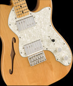 Squier Classic Vibe 70s Telecaster Thinline Electric Guitar - Maple Neck - Natural