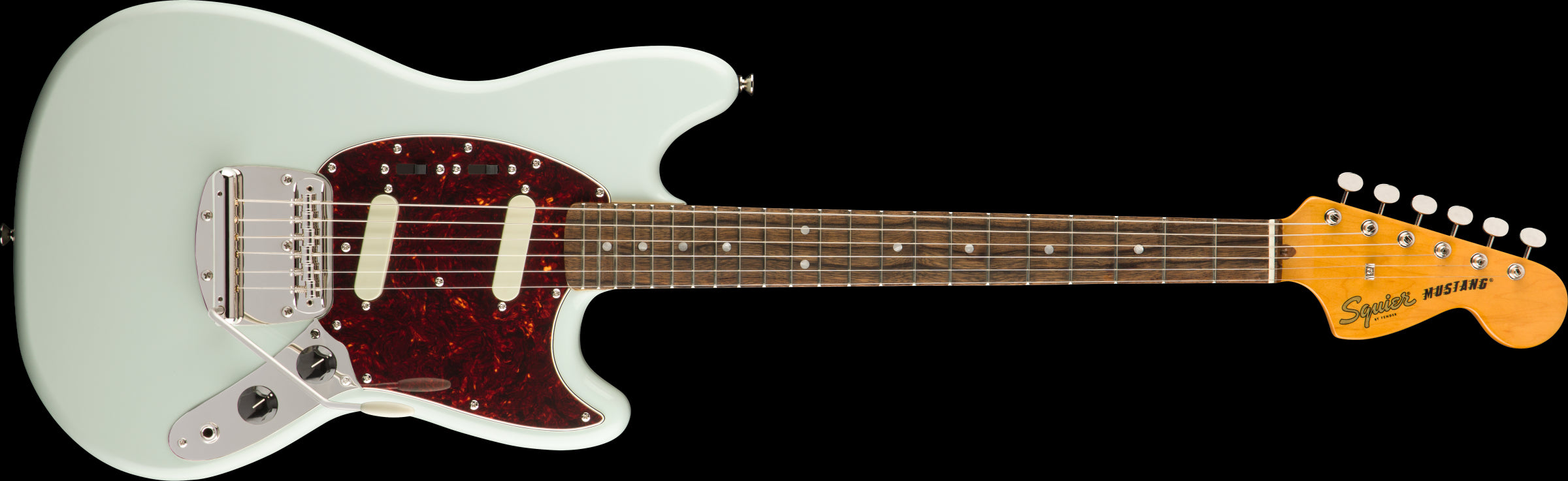 Squier Classic Vibe 60s Mustang Electric Guitar - Laurel Fretboard - Sonic Blue