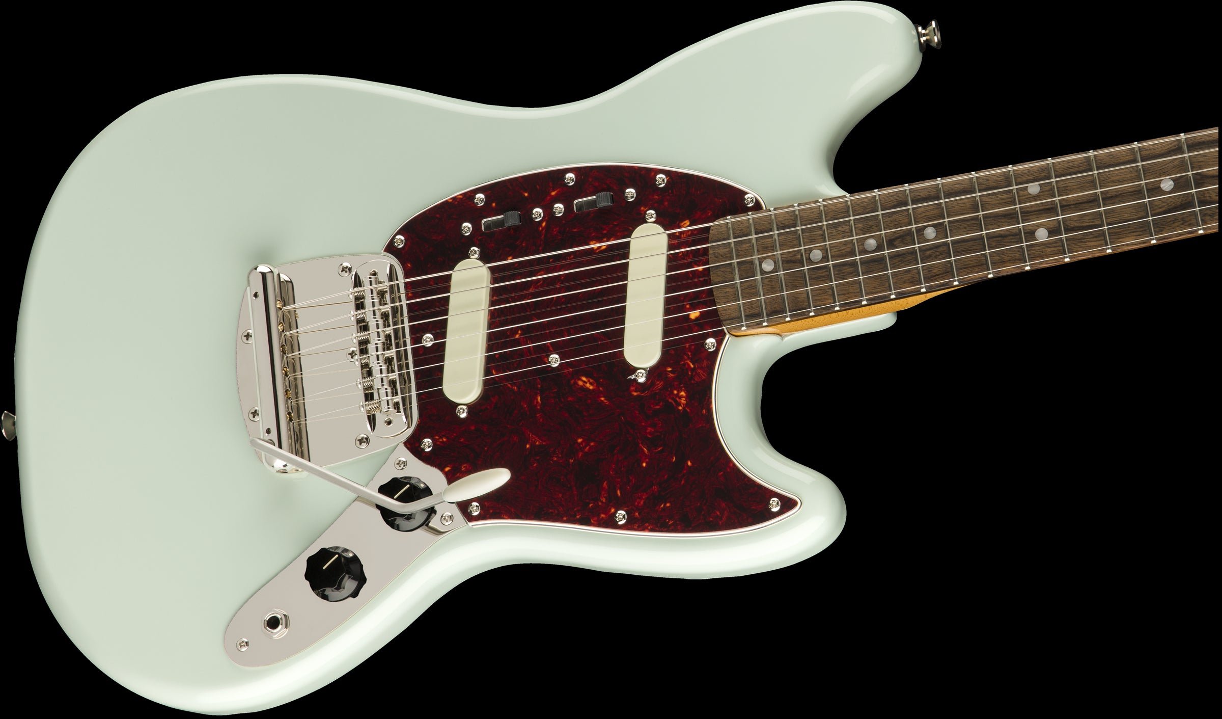 Squier Classic Vibe 60s Mustang Electric Guitar - Laurel Fretboard - Sonic Blue