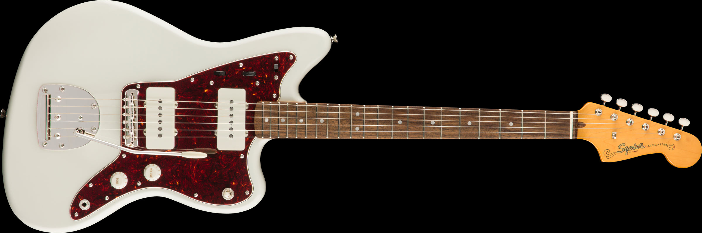 Squier Classic Vibe 60s Jazzmaster Electric Guitar - Laurel Fretboard - Olympic White