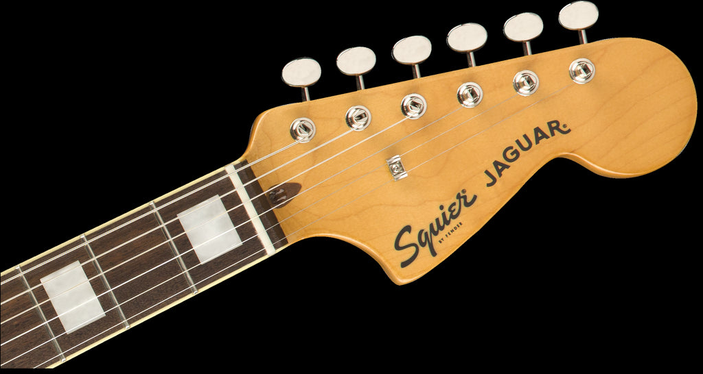Squier Classic Vibe 70s Jaguar Electric Guitar - Laurel Fretboard - Black
