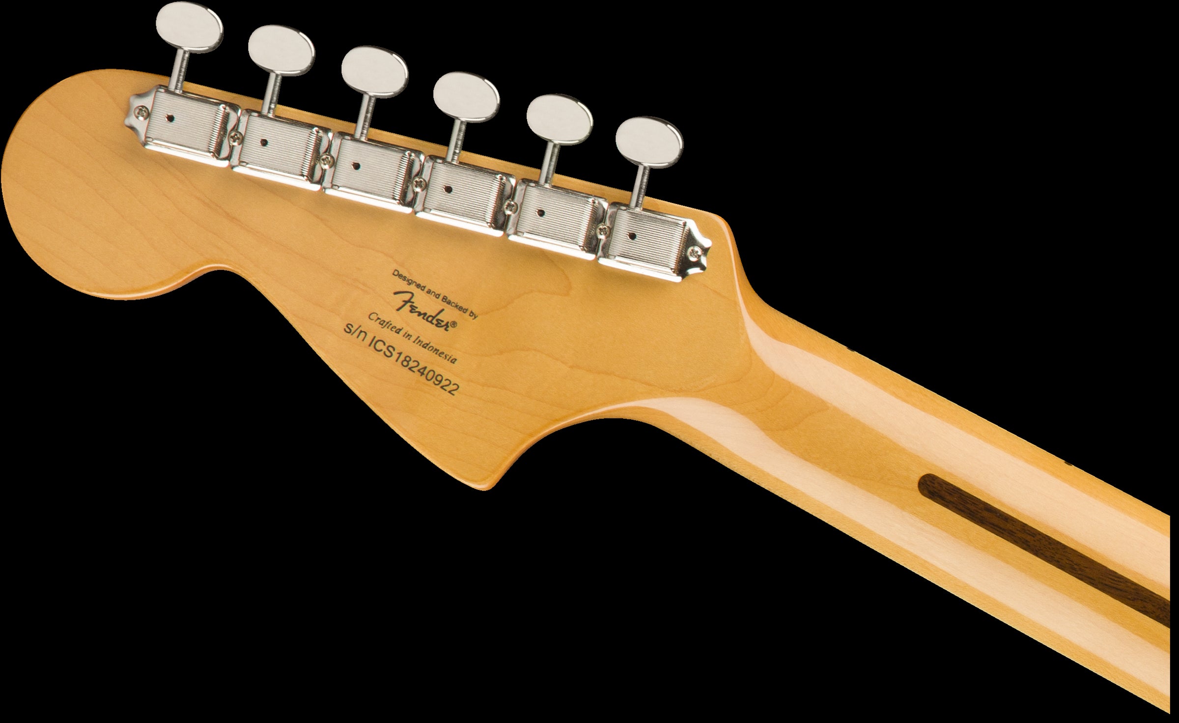 Squier Classic Vibe 70s Jaguar Electric Guitar - Laurel Fretboard - Black