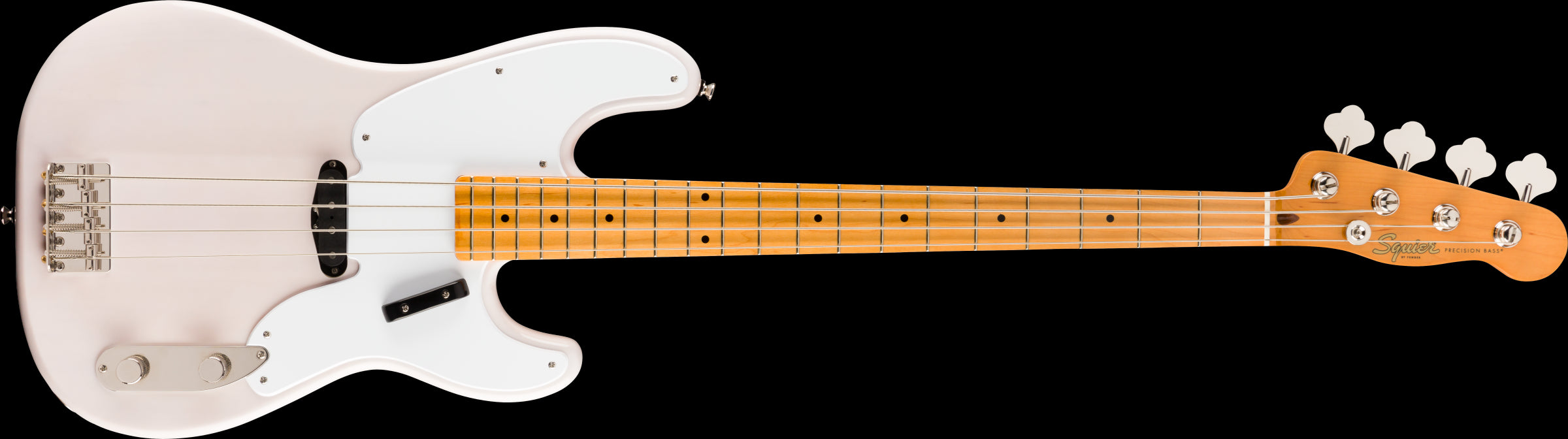 Squier Classic Vibe 50s Precision Bass Guitar - Maple Neck - White Blonde