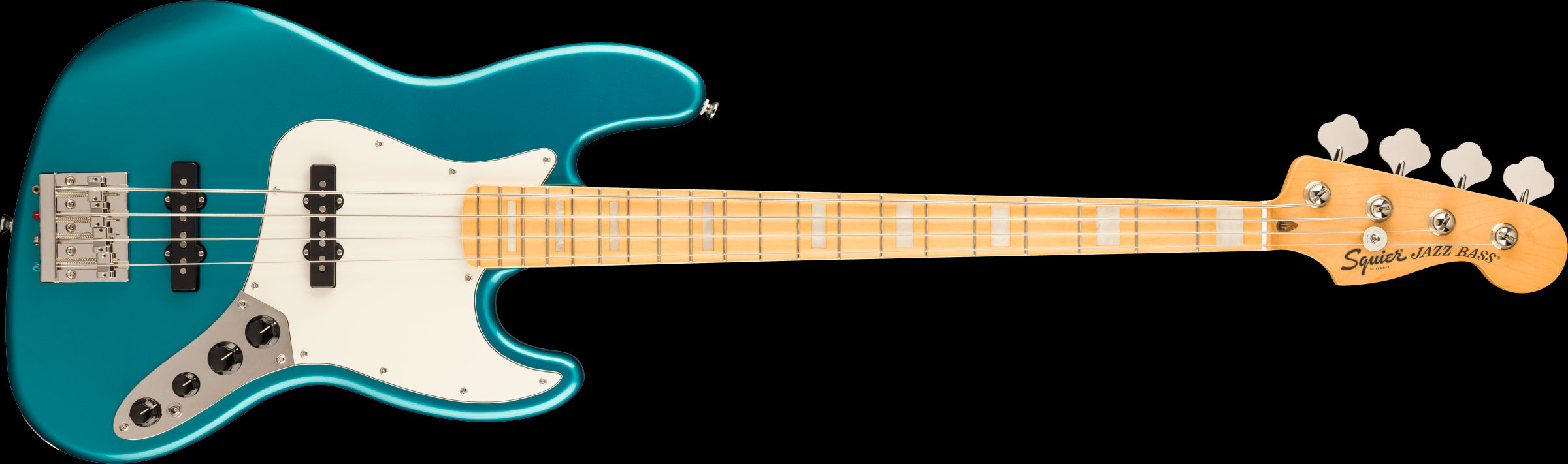 Squier Classic Vibe Active '70s Jazz Bass M FB - Ocean Turquoise