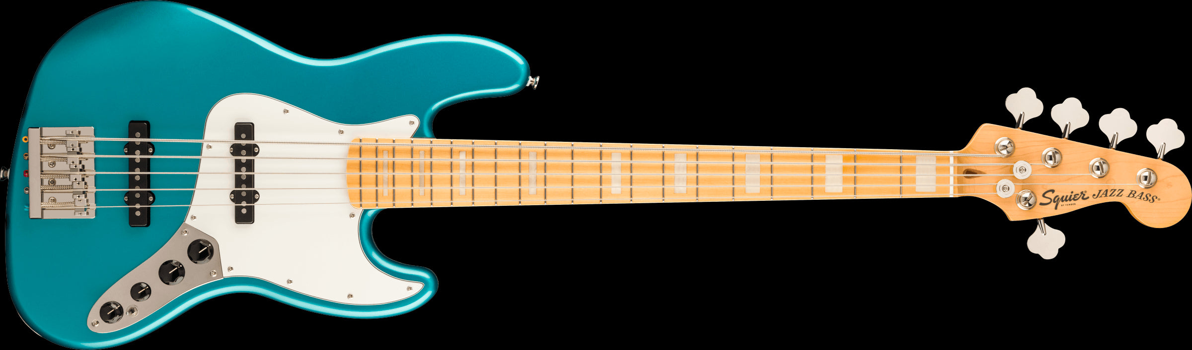 Squier Classic Vibe Active '70s Jazz Bass V M FB - Ocean Turquoise