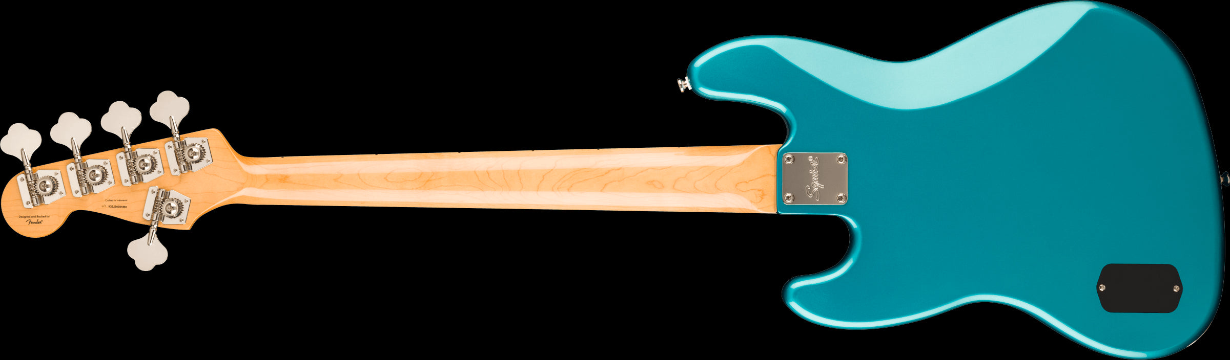 Squier Classic Vibe Active '70s Jazz Bass V M FB - Ocean Turquoise