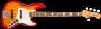Squier Classic Vibe Active '70s Jazz Bass V LRL FB - Sienna Sunburst