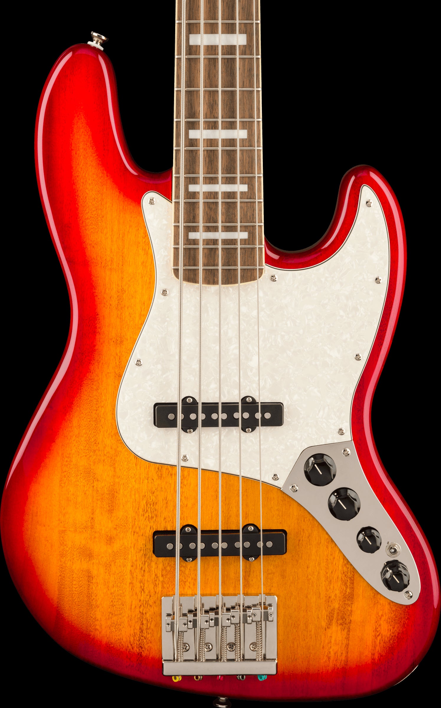 Squier Classic Vibe Active '70s Jazz Bass V LRL FB - Sienna Sunburst