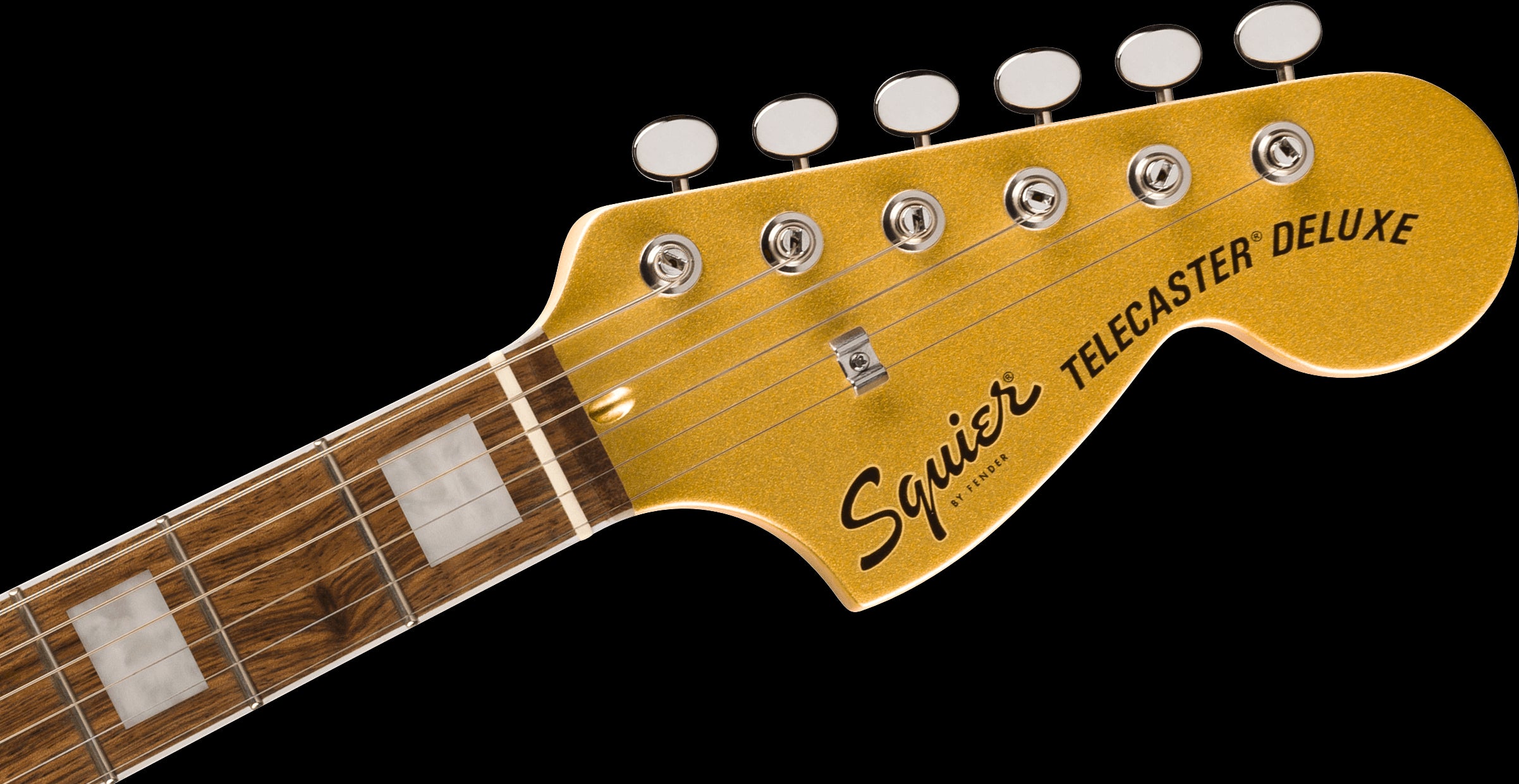 Squier Limited Edition Paranormal Troublemaker Telecaster Deluxe - Aztec Gold