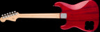 Squier Paranormal Strat-O-Sonic Guitar - LRL - Crimson Red Transparent
