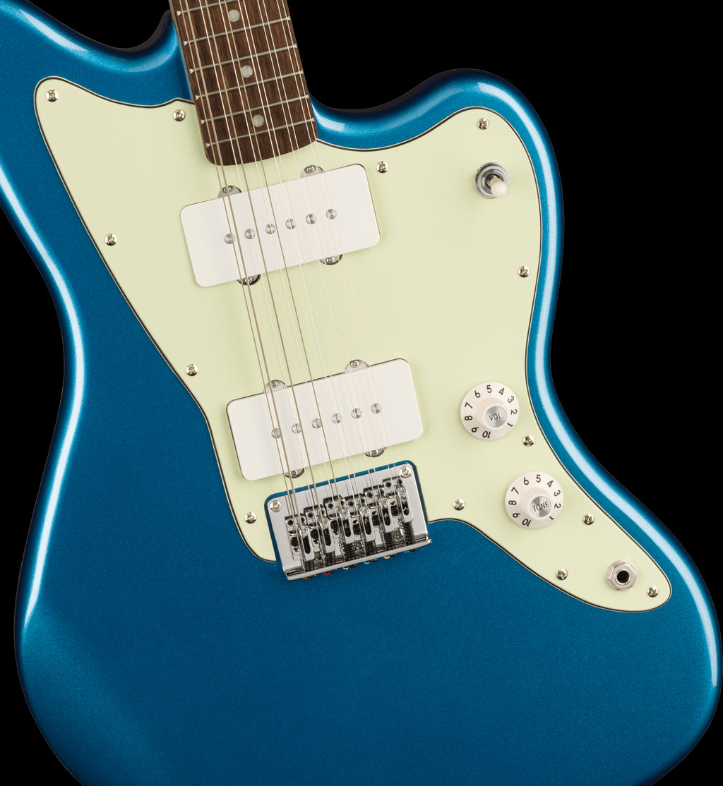 Squier Paranormal Jazzmaster XII 12-String Electric Guitar - Lake Placid Blue