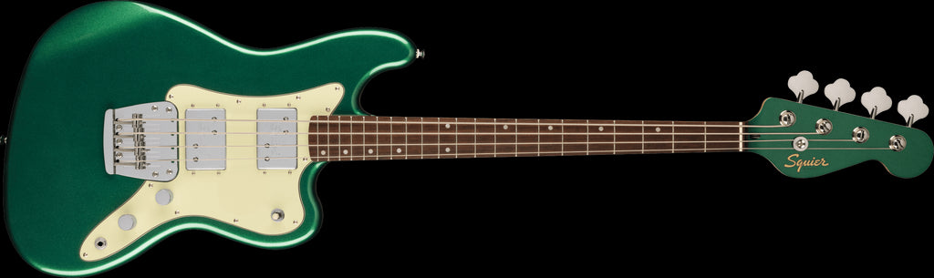 Squier Paranormal Rascal Bass Guitar - LRL - Sherwood Green