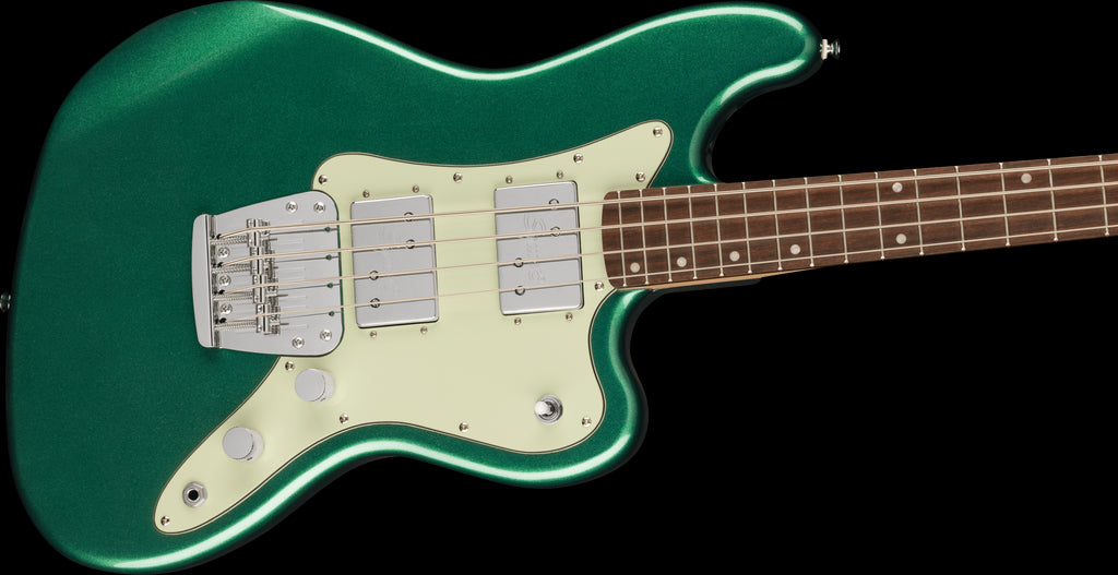 Squier Paranormal Rascal Bass Guitar - LRL - Sherwood Green