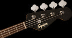 Squier Paranormal Rascal Bass Guitar - LRL - Metallic Black