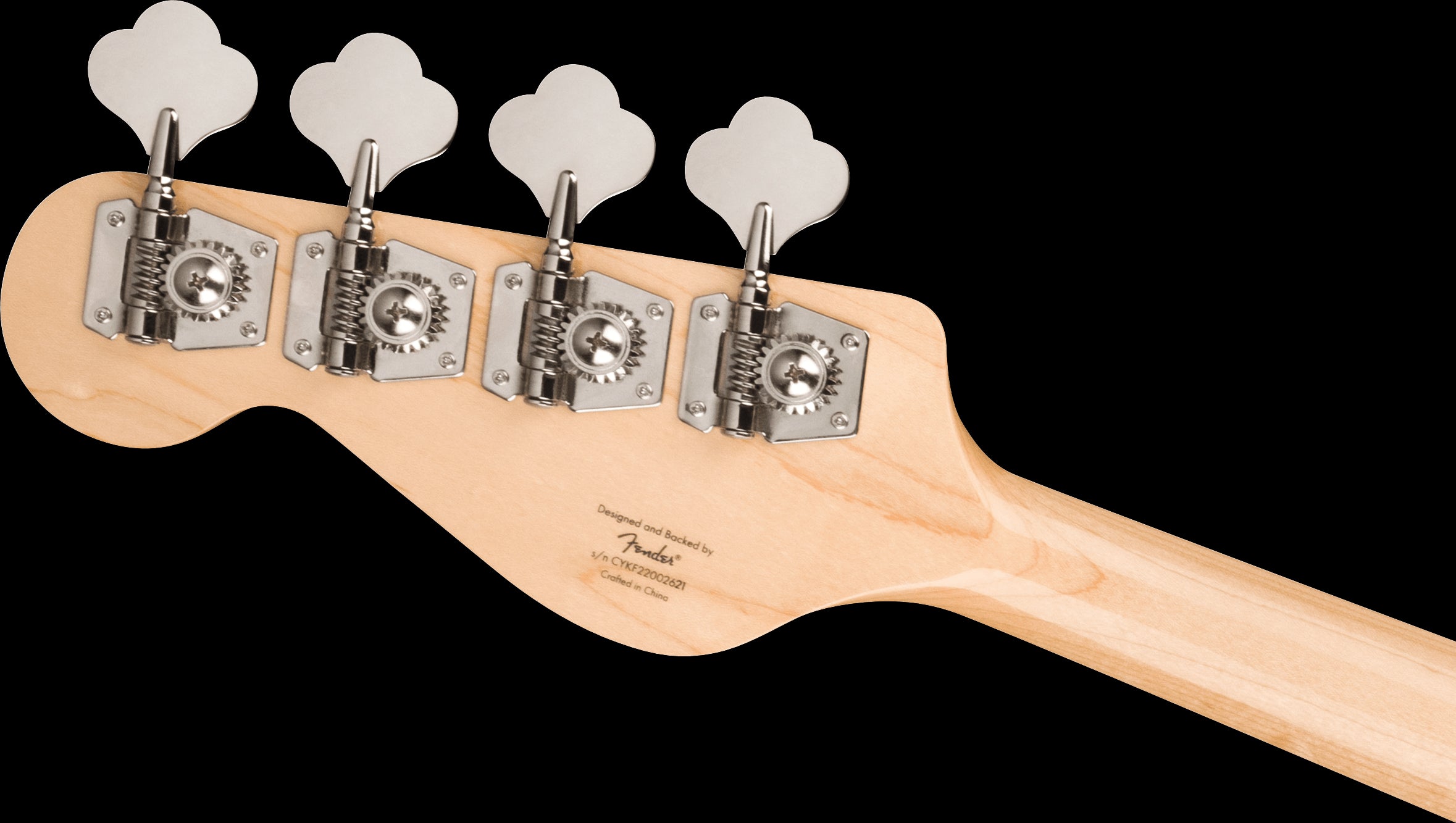 Squier Paranormal Rascal Bass Guitar - LRL - Metallic Black