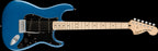 Squier Affinity Series Stratocaster, Maple Fingerboard, Black Pickguard, Lake Placid Blue